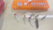 Microcentrifuge Tube Labels | Fits All 1.5 to 2 mL Tubes | Pack of 50